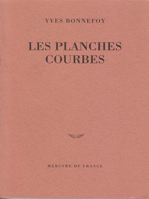 cover image of Les Planches courbes